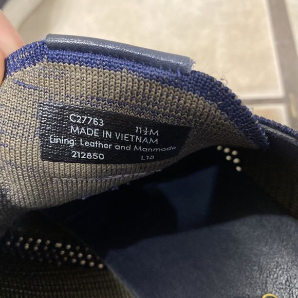 Cole Haan GRANDPRO STITCHLITE Men's 11.5 Runner Blue Mesh Knit Shoes Sneakers - Picture 5 of 8